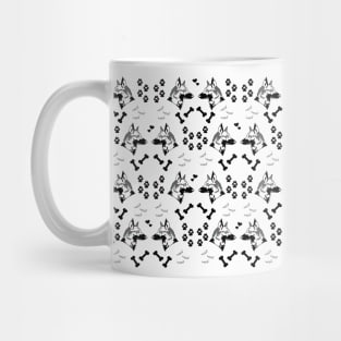 German Shepherd Print Mug